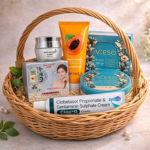 Pearl Combo-Pear cream+ Turkeyt body cream + gift clop g+cleanser