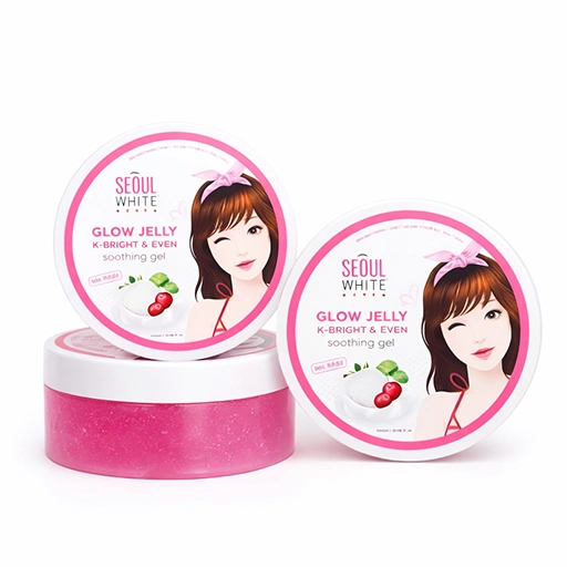 Seoul White Glow Jelly K Bright and Even Sooting Gel 300ml