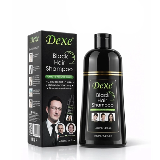 Dexe black hair shampoo-400ml