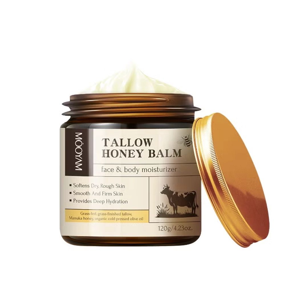 Mooyam Tallow Honey Balm Face Body Moisturizer 120g
